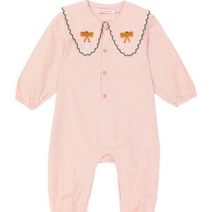 NEW with Tags; Tiny Cottons Baby Checkered Cotton Playsuit